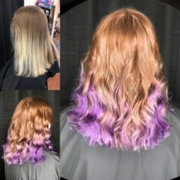 purple hair columbia SC at Gore Salon
