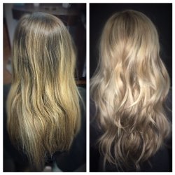 blonde correction at Gore by Lauren