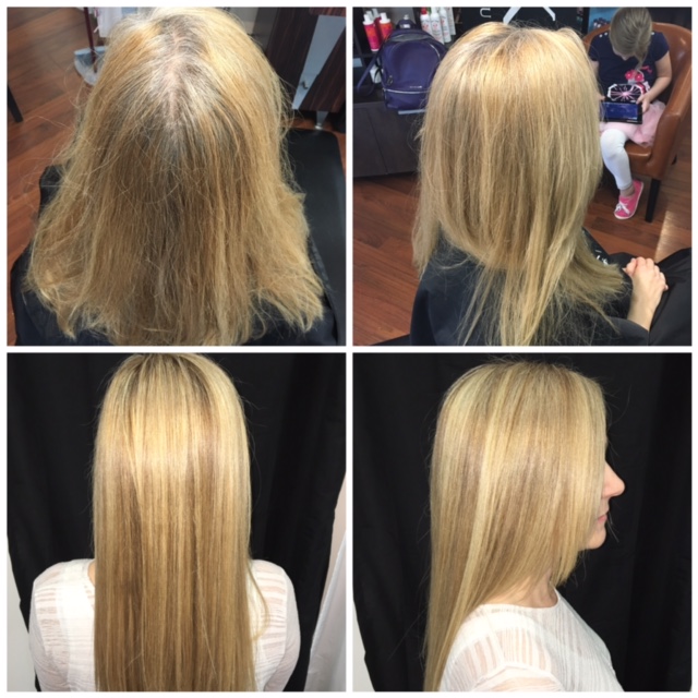 blonde highlights at Gore by Lauren